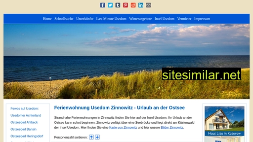 Ferienwohnung-usedom-urlaub similar sites