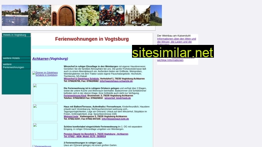 ferienwohnung-vogtsburg.de alternative sites
