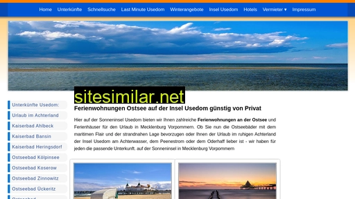 ferienwohnungostsee-usedom.de alternative sites