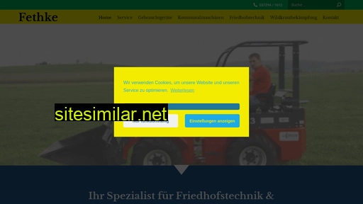 fethke-friedhofstechnik.de alternative sites
