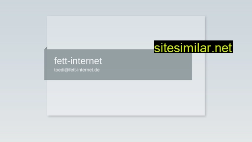 Fettinternet similar sites