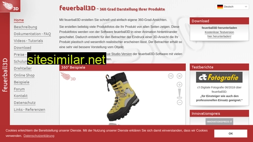 feuerball3d.de alternative sites