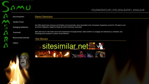 feuershow-samsara.de alternative sites