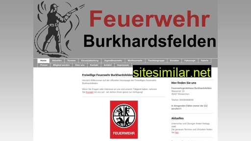 feuerwehr-burkhardsfelden.de alternative sites