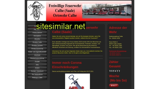 feuerwehr-calbe.de alternative sites