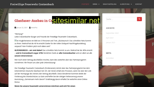 feuerwehr-cratzenbach.de alternative sites