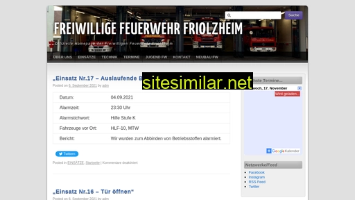 feuerwehr-friolzheim.de alternative sites
