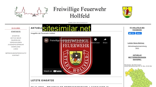 feuerwehr-hollfeld.de alternative sites