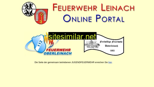 feuerwehr-leinach.de alternative sites