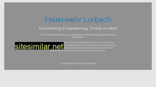 feuerwehr-lorbach.de alternative sites