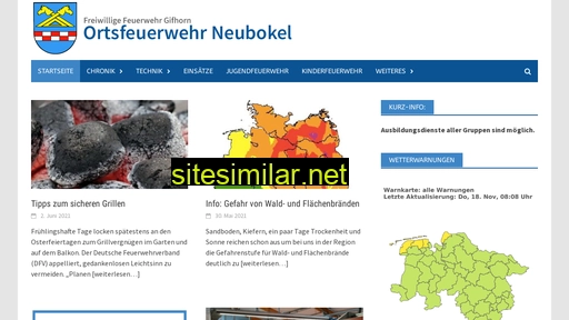 feuerwehr-neubokel.de alternative sites