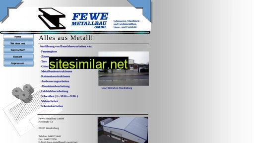 fewe-metallbau.de alternative sites