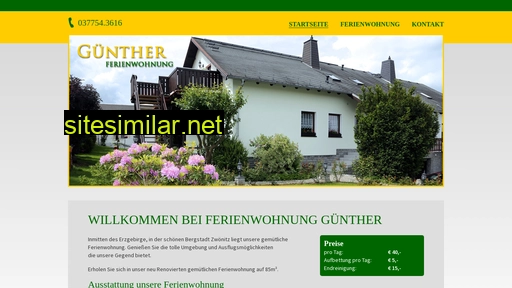 fewo-guenther-zwoenitz.de alternative sites