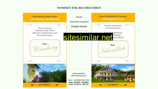 fewo-schlossblick-weinberg.de alternative sites