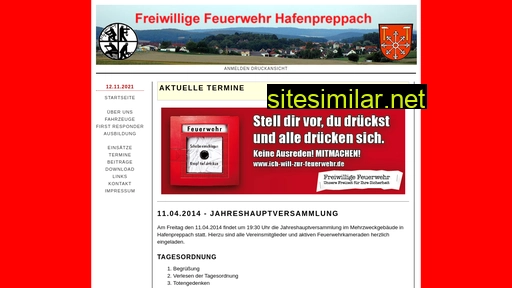 ffw-hafenpreppach.de alternative sites