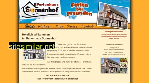Fh-sonnenhof similar sites