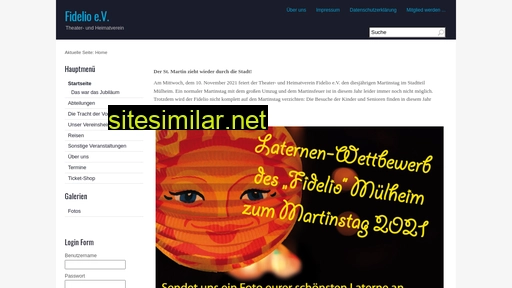 fidelio-muelheim.de alternative sites