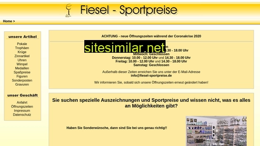 Fiesel-sportpreise similar sites