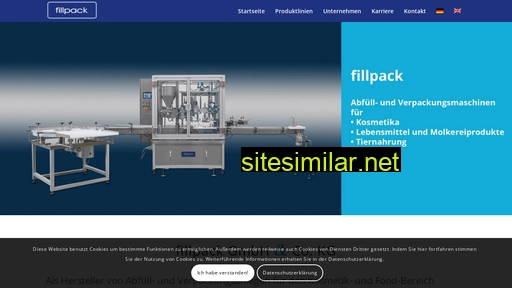 Fillpack similar sites