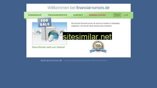 Financial-rumors similar sites