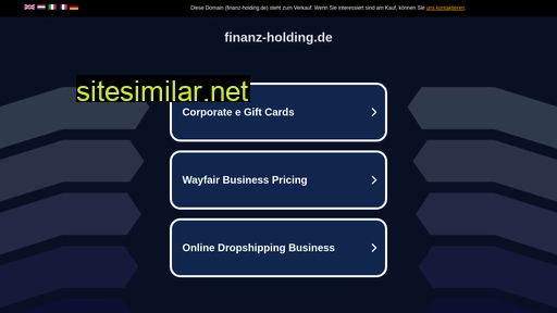 finanz-holding.de alternative sites