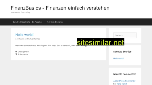 finanzbasics.de alternative sites