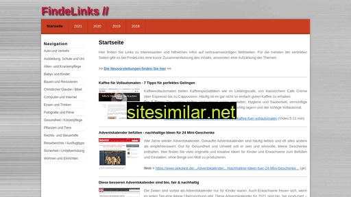 findelinks.de alternative sites