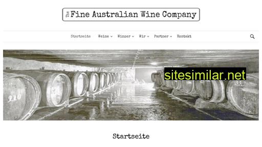 fineaustralianwine.de alternative sites