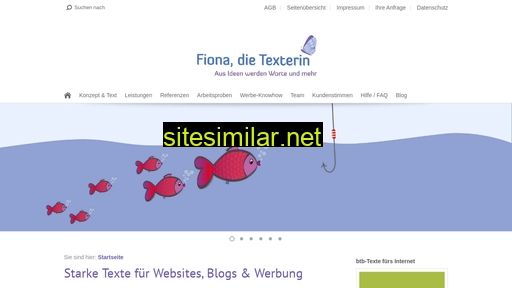 Fiona-die-texterin similar sites