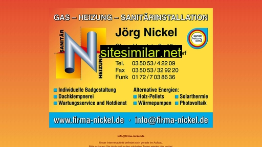 firma-nickel.de alternative sites