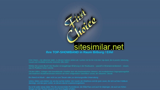 firstchoice-showband.de alternative sites