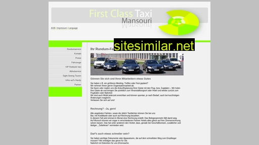 firstclass-taxi.de alternative sites