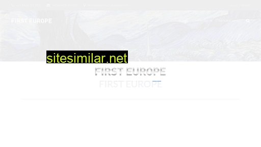 Firsteurope similar sites