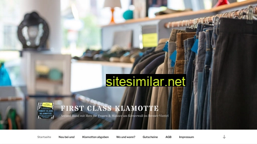 First-class-klamotte similar sites