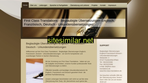 first-class-translations.de alternative sites