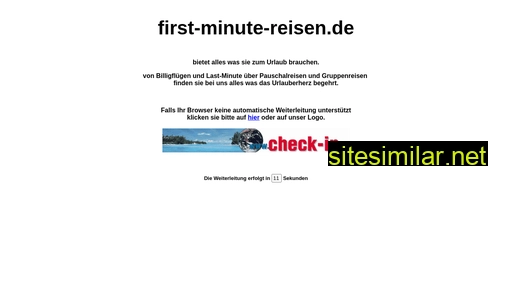 first-minute-reisen.de alternative sites
