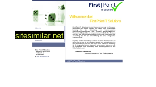 firstpoint.de alternative sites