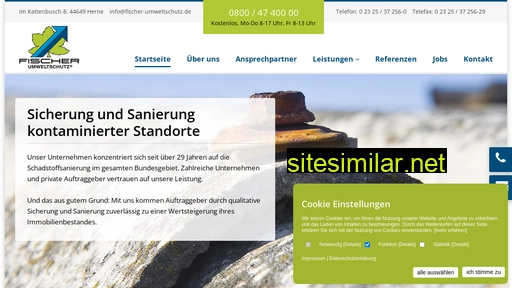 fischer-umweltschutz.de alternative sites