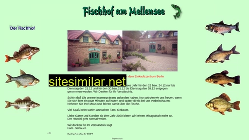 fischhof-mellensee.de alternative sites