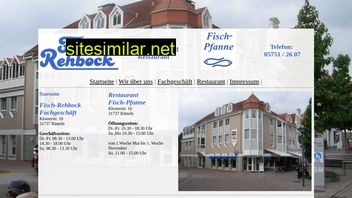 fisch-rehbock.de alternative sites