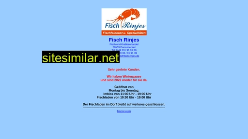 fisch-rinjes.de alternative sites