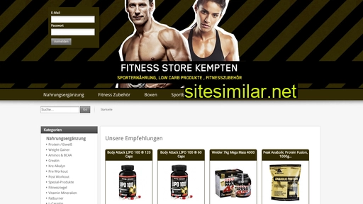 fitness-store-kempten.de alternative sites