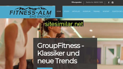 fitnessalm.de alternative sites