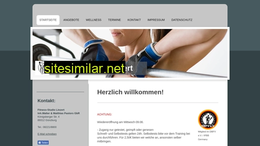 fitnesslinzert.de alternative sites