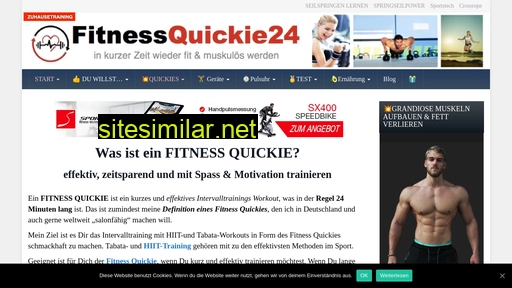 Fitnessquickie24 similar sites