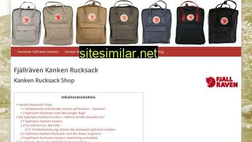 Fjaelraeven-rucksack-shop similar sites