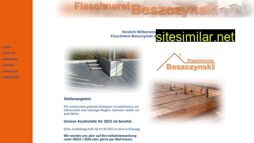 Flaschnerei-beszczynski similar sites