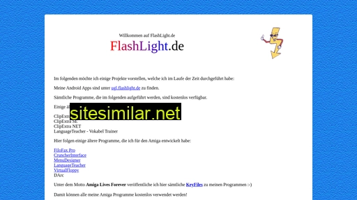 flashlight.de alternative sites