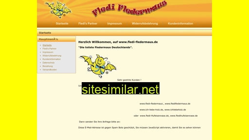 fledi-fledermaus.de alternative sites