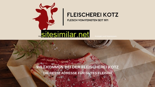 fleischerei-kotz.de alternative sites